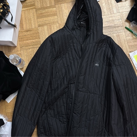 💕x2HP💕Alo men’s black future coat - Picture 3 of 4